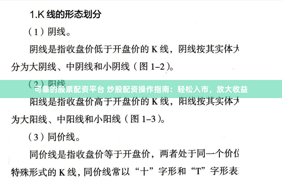 可靠的股票配资平台 炒股配资操作指南：轻松入市，放大收益